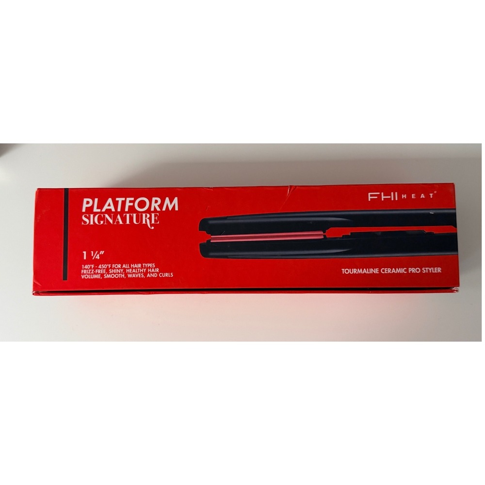 FHI Heat Platform Signature 1.25"‎ Tourmaline Ceramic Flat Iron NEW